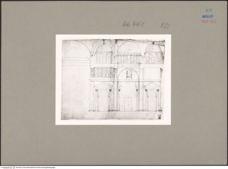 Vorderseite von Kunstbibliothek [https://www.deutsche-digitale-bibliothek.de/content/lizenzen/rv-ez/] Codex Destailleur DSt. Peter: Nebenarm - , bh070270_recto. Foto.