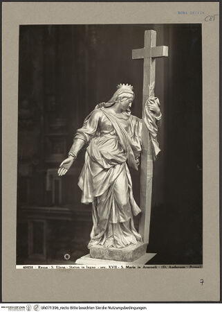 Vorderseite von Alinari [https://www.deutsche-digitale-bibliothek.de/content/lizenzen/rv-ez/] Tempietto der heiligen HelenaHeilige Helena - , bh071396_recto. Foto.