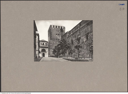 Vorderseite von Buonanno, Concetta [https://www.deutsche-digitale-bibliothek.de/content/lizenzen/rv-ez/] Palazzo dei Principi Normanni - Teilansicht, bh071780_recto. Foto: Buonanno, Concetta (Capua).