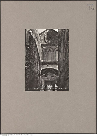 Vorderseite von Foto Frati Minori [https://www.deutsche-digitale-bibliothek.de/content/lizenzen/rv-ez/] Chiesetta dell'AnnunziataHauptfassade - Teilansicht, bh072504_recto. Foto.