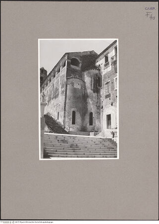 Vorderseite von Urban [https://www.deutsche-digitale-bibliothek.de/content/lizenzen/rv-ez/] San Pietro alli Marmi - Apsiden von Südosten, bh072738_recto. Foto: Urban, Thomas.