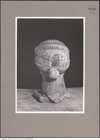 Vorderseite von Sopr. BAS NA [https://www.deutsche-digitale-bibliothek.de/content/lizenzen/rv-ez/] Kopf der Capua Fidelis - Rückseite, bh073864_recto. Foto.