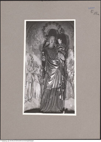 Vorderseite von Sopr. BAS NA [https://www.deutsche-digitale-bibliothek.de/content/lizenzen/rv-ez/] Madonna - Gesamtansicht, frontal, bh073886_recto. Foto.