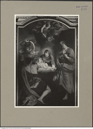 Vorderseite von ICCD [https://www.deutsche-digitale-bibliothek.de/content/lizenzen/rv-fz/] AltarGeburt Christi - , bh074055_recto. Foto.