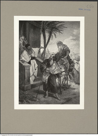 Vorderseite von ICCD [https://www.deutsche-digitale-bibliothek.de/content/lizenzen/rv-fz/] Joseph und Maria in Jerusalem - , bh074056_recto. Foto.