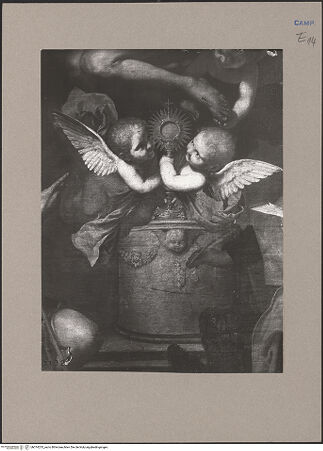 Vorderseite von Sopr. BAS NA [https://www.deutsche-digitale-bibliothek.de/content/lizenzen/rv-ez/] Dreifaltigkeit mit den heiligen Johannes dem Täufer und Johannes dem Evangelisten - Detail, bh074235_recto. Foto.