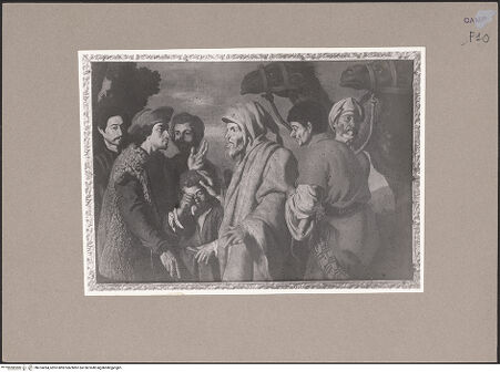 Vorderseite von Sopr. BAS NA [https://www.deutsche-digitale-bibliothek.de/content/lizenzen/rv-ez/] Joseph wird für zwanzig Stücke Silber verkauft - Gesamtansicht, bh074284_recto. Foto.