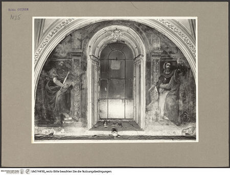 Vorderseite von ICCD (GFN) [https://www.deutsche-digitale-bibliothek.de/content/lizenzen/rv-ez/] Propheten - Lünette, Gesamtansicht, bh074410_recto. Foto.