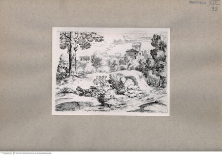 Vorderseite von  [http://creativecommons.org/publicdomain/mark/1.0/] Landschaft - , bh074580. Foto.