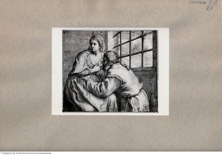 Vorderseite von  [http://creativecommons.org/publicdomain/mark/1.0/] Kimon und Pero - , bh074604. Foto.