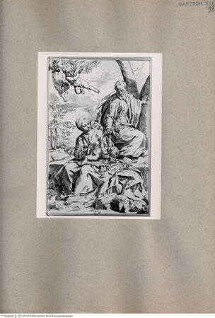 Vorderseite von  [http://creativecommons.org/publicdomain/mark/1.0/] Flucht nach Ägypten - , bh074618. Foto.