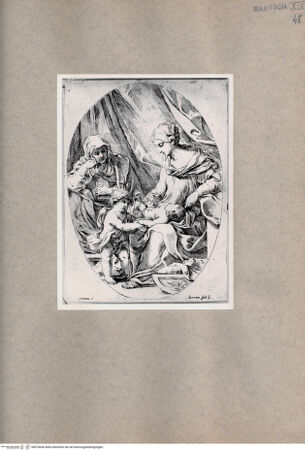 Vorderseite von  [http://creativecommons.org/publicdomain/mark/1.0/] Die Heilige Familie - , bh074640. Foto.