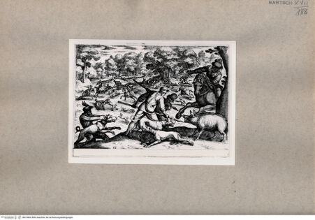 Vorderseite von  [http://creativecommons.org/publicdomain/mark/1.0/] die Jagd - , bh074800. Foto.