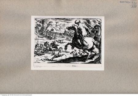 Vorderseite von  [http://creativecommons.org/publicdomain/mark/1.0/] die Jagd - , bh074801. Foto.