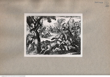 Vorderseite von  [http://creativecommons.org/publicdomain/mark/1.0/] die Jagd - , bh074819. Foto.