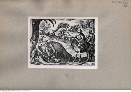 Vorderseite von  [http://creativecommons.org/publicdomain/mark/1.0/] die Jagd - , bh074820. Foto.