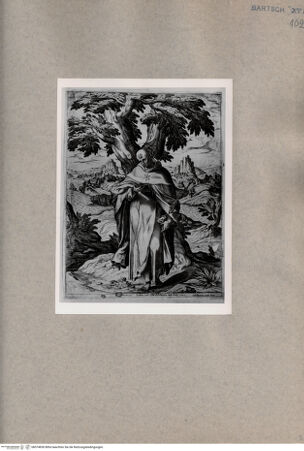 Vorderseite von  [http://creativecommons.org/publicdomain/mark/1.0/] Heiliger Dominikus - , bh074836. Foto.