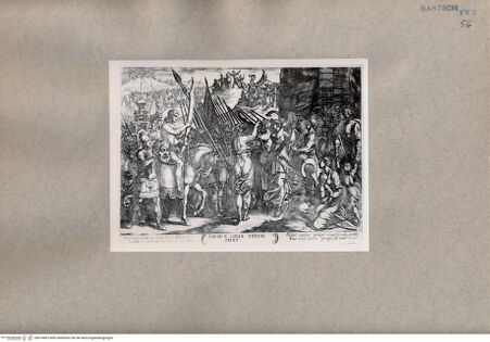 Vorderseite von  [http://creativecommons.org/publicdomain/mark/1.0/] David mit dem Kopf von Goliath - , bh074852. Foto.