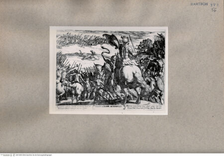 Vorderseite von  [http://creativecommons.org/publicdomain/mark/1.0/] David tötet Goliath - , bh074853. Foto.