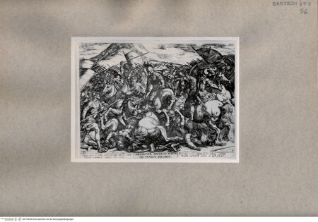 Vorderseite von  [http://creativecommons.org/publicdomain/mark/1.0/] Der Sieg der Hebräer über die Amalekiter - , bh074854. Foto.