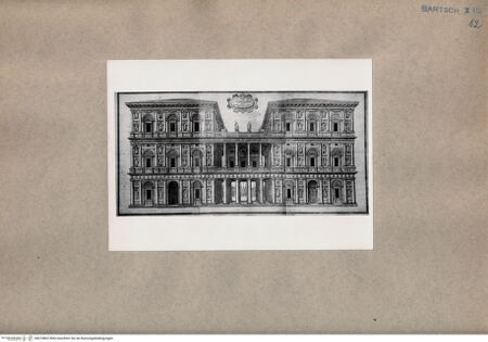 Vorderseite von  [http://creativecommons.org/publicdomain/mark/1.0/] Der Palazzo - , bh074862. Foto.