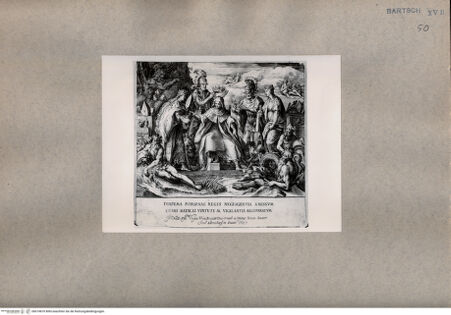 Vorderseite von  [http://creativecommons.org/publicdomain/mark/1.0/] Allegorie der Stadt Florenz - , bh074870. Foto.