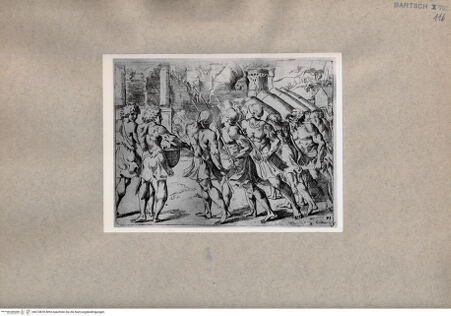 Vorderseite von  [http://creativecommons.org/publicdomain/mark/1.0/] Der Fall von Jericho - , bh074878. Foto.