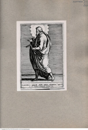 Vorderseite von  [http://creativecommons.org/publicdomain/mark/1.0/] Heiliger Johannes - , bh074992. Foto.