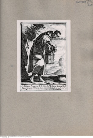 Vorderseite von  [http://creativecommons.org/publicdomain/mark/1.0/] Der Ordensbruder Philippus von Ravenna - , bh074994. Foto.