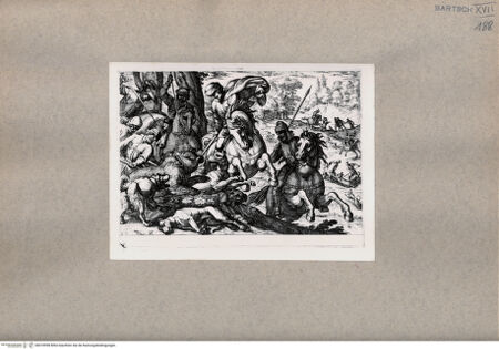 Vorderseite von  [http://creativecommons.org/publicdomain/mark/1.0/] Die Jagd - , bh074998. Foto.