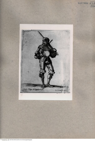 Vorderseite von  [http://creativecommons.org/publicdomain/mark/1.0/] Der Soldat - , bh075002. Foto.