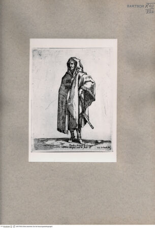 Vorderseite von  [http://creativecommons.org/publicdomain/mark/1.0/] Der Soldat - , bh075003. Foto.