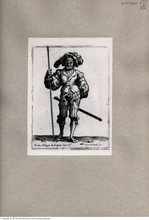Vorderseite von  [http://creativecommons.org/publicdomain/mark/1.0/] Der Soldat - , bh075006. Foto.