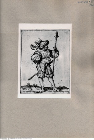 Vorderseite von  [http://creativecommons.org/publicdomain/mark/1.0/] Der Soldat - , bh075007. Foto.