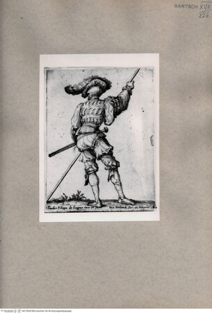 Vorderseite von  [http://creativecommons.org/publicdomain/mark/1.0/] Der Soldat - , bh075008. Foto.