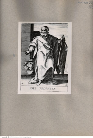 Vorderseite von  [http://creativecommons.org/publicdomain/mark/1.0/] Prophet - , bh075015. Foto.