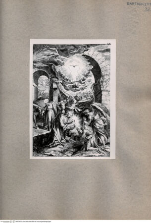 Vorderseite von  [http://creativecommons.org/publicdomain/mark/1.0/] Geburt Christi - , bh075035. Foto.