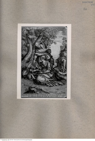 Vorderseite von  [http://creativecommons.org/publicdomain/mark/1.0/] Flucht nach Ägypten - , bh075071. Foto.