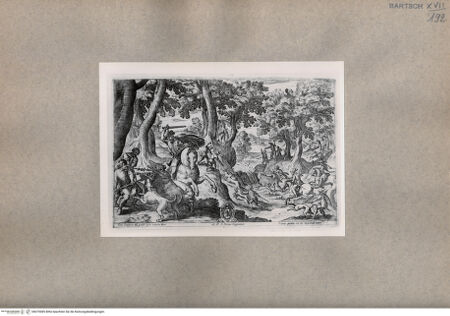 Vorderseite von  [http://creativecommons.org/publicdomain/mark/1.0/] Jagd - , bh075085. Foto.