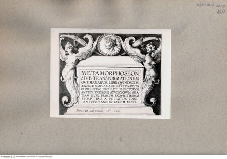 Vorderseite von  [http://creativecommons.org/publicdomain/mark/1.0/] Frontispiz - , bh075142. Foto.