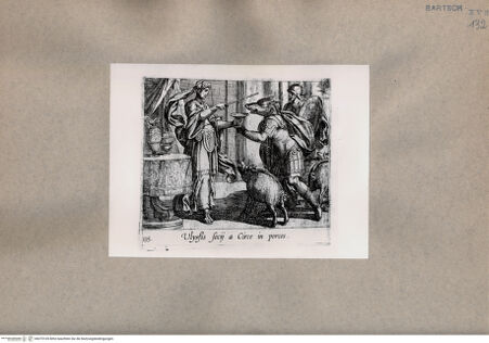 Vorderseite von  [http://creativecommons.org/publicdomain/mark/1.0/] Ovid: Metamorphosen - , bh075169. Foto.