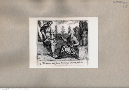 Vorderseite von  [http://creativecommons.org/publicdomain/mark/1.0/] Ovid: Metamorphosen - , bh075176. Foto.