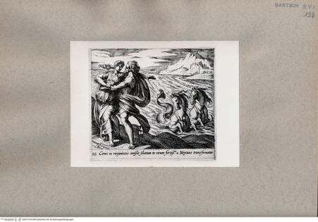 Vorderseite von  [http://creativecommons.org/publicdomain/mark/1.0/] Ovid: Metamorphosen - , bh075190. Foto.