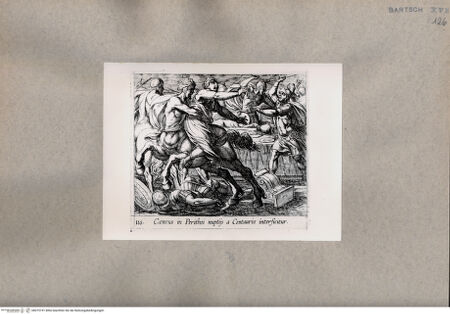 Vorderseite von  [http://creativecommons.org/publicdomain/mark/1.0/] Ovid: Metamorphosen - , bh075191. Foto.