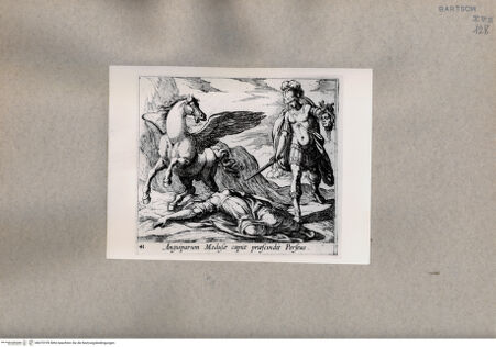 Vorderseite von  [http://creativecommons.org/publicdomain/mark/1.0/] Ovid: Metamorphosen - , bh075199. Foto.