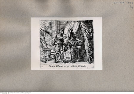 Vorderseite von  [http://creativecommons.org/publicdomain/mark/1.0/] Ovid: Metamorphosen - , bh075223. Foto.