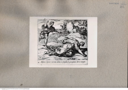 Vorderseite von  [http://creativecommons.org/publicdomain/mark/1.0/] Ovid: Metamorphosen - , bh075239. Foto.