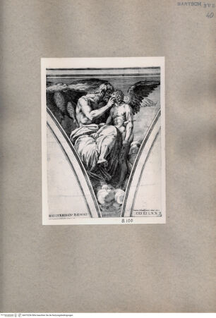 Vorderseite von  [http://creativecommons.org/publicdomain/mark/1.0/] Jupiter und Amor - , bh075256. Foto.