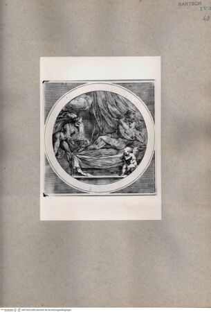 Vorderseite von  [http://creativecommons.org/publicdomain/mark/1.0/] Venus, Mars und Vulkan - , bh075265. Foto.