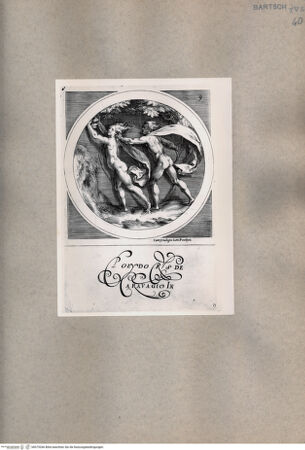 Vorderseite von  [http://creativecommons.org/publicdomain/mark/1.0/] Apoll und Daphne - , bh075266. Foto.